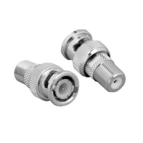 Kentek BNC male to F-type coax coaxial female M/F adapter connector plug jack