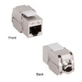 thumbnail image 1 of Kentek CAT6A Shielded Tool Less Keystone Jack RJ45 Category 6A 10G Ethernet Network ToolLess, 1 of 2