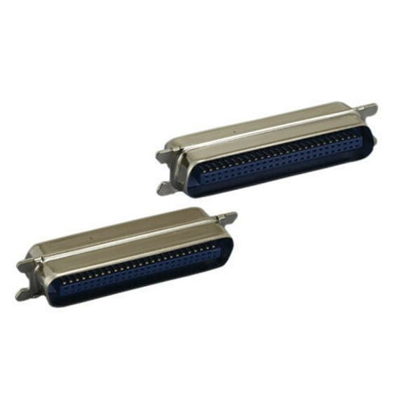 Kentek CN50 50 Pin Male to Male M/M SCSI Centronics Mini Adapter Gender Changer Coupler