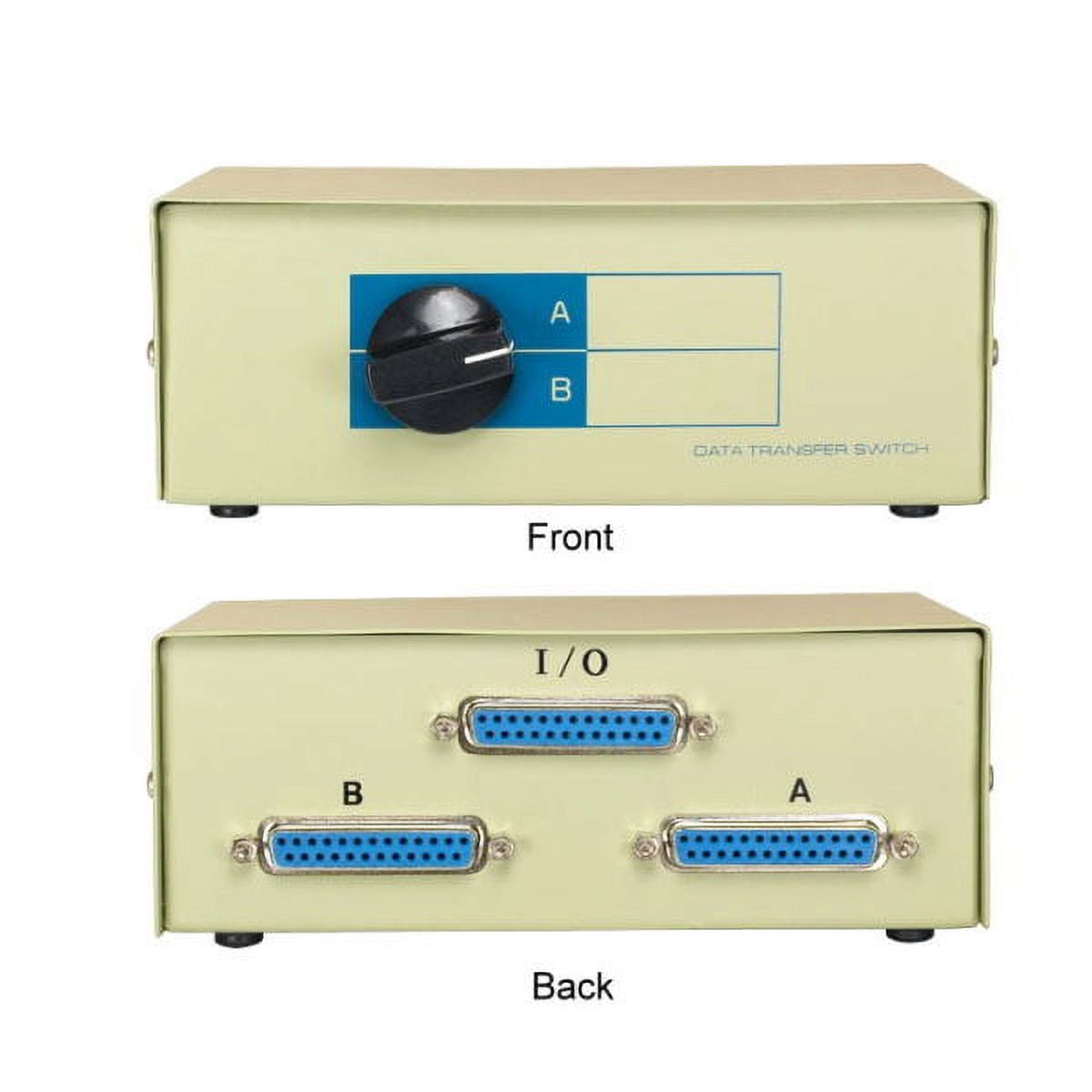 Commutateur de réseau à 2 ports, RS232 RJ45 Network Box Switch Box
