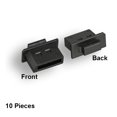thumbnail image 1 of Kentek Lot of 10 Pcs DisplayPort Anti-Dust Port Cover Plug Cap for DP socket with Handle, 1 of 1
