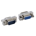 thumbnail image 2 of VGA SVGA 15 Pin Female To Female Plug Coupler Gender Changer Adapter Converter 2 of 14