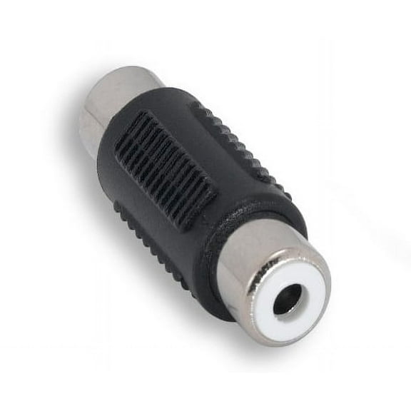 Kentek RCA female to female F/F adapter coupler connector extender jack for audio stereo TV system