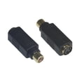 thumbnail image 1 of Kentek S-Video female to RCA female gold plated adapter video connector F/F, 1 of 1