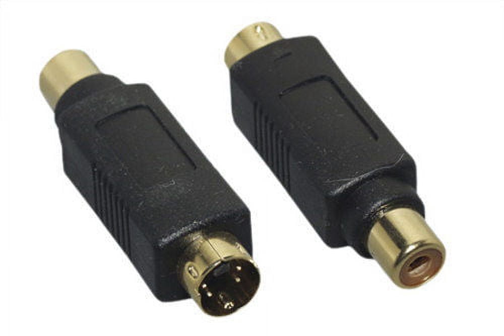 Kentek S-Video male to RCA female gold plated adapter video connector M ...