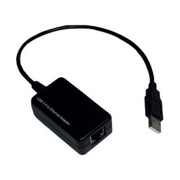 Kentek USB 2.0 Ethernet Adapter Type A Male To Fast Internet 10/100 Mbps CAT5/CAT-5E/CAT6 RJ45 Female M/F LAN Network Converter for PC Windows Mac System