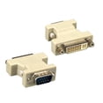 thumbnail image 1 of Kentek VGA HD15 HD 15 pin male to DVI analog DVI-A 12+5 pin female M/F adapter connector coupler monitor display PC MAC TV, 1 of 1