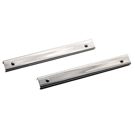 Kentrol 55-83 Jeep CJ5 Entry Guards Pair - Polished Silver