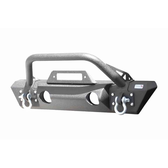 Kentrol/Fishbone Offroad FB22178 Front Replacement Bumper fits Jeep Wrangler, Black
