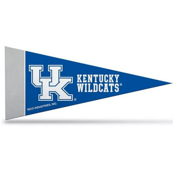 Kentucky 8 Pack Mini Pennants - 8 Pennants Per Pack - Licensed By Rico - 4" x 9"