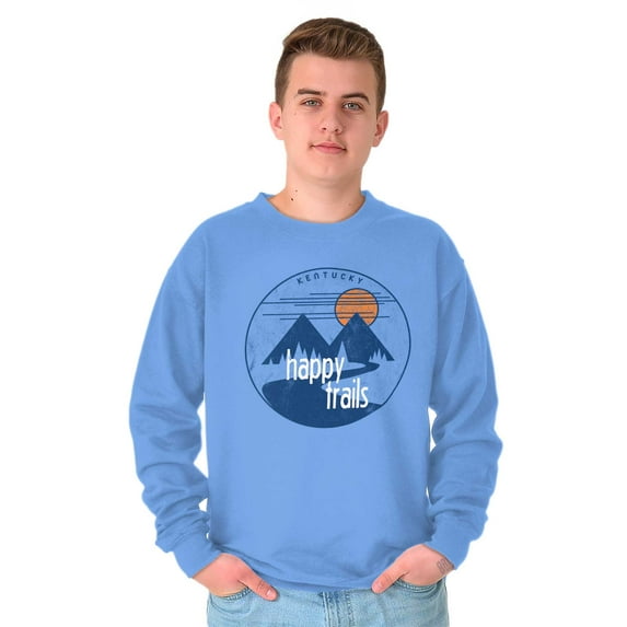 Kentucky Appalachian Mountains Hiker Sweatshirt for Men or Women Brisco Brands M
