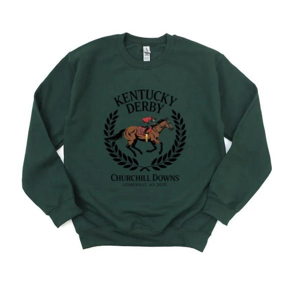 Kentucky Derby 2025 Horse Racing Churchill Downs Event Sweatshirt, for men & women, up to size 5XL