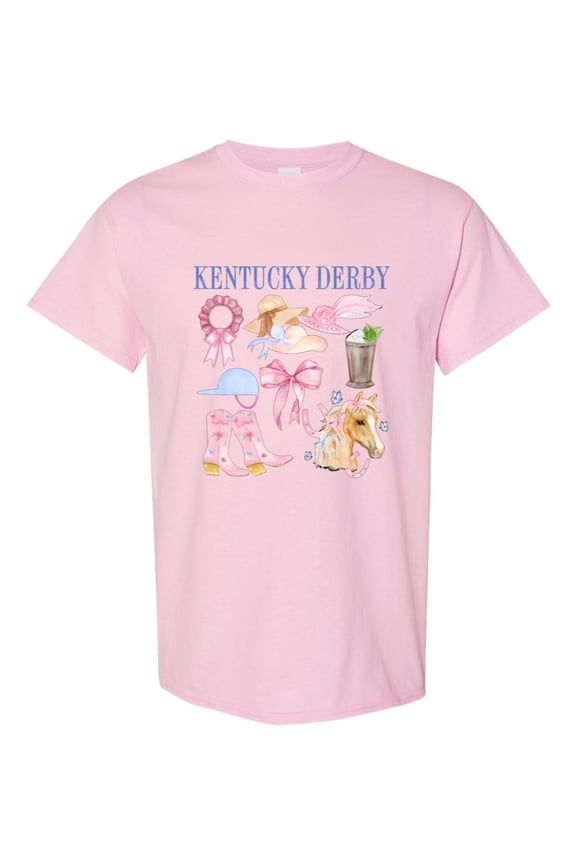 Kentucky Derby 2025 Horse Racing Jockey Churchill Downs Run For The Roses T-Shirt V40646, for men & women, up to size 5XL