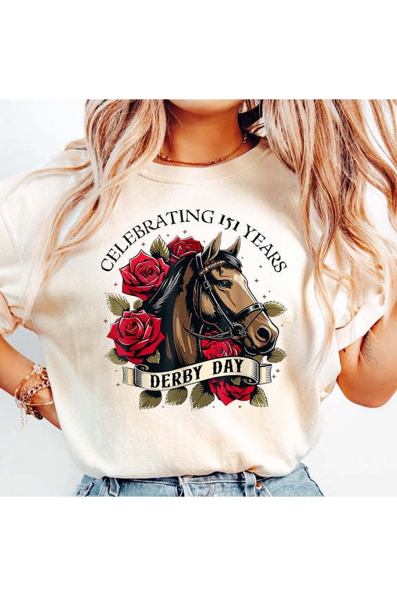 Kentucky Derby Day 151 Shirt, 151St Run For The Roses Sweashirt, Horse Racing Lover Shirt, Kentucky Race Weekend Shirt, 2025 Derby Shirt Birthday Gifts; For Men & Women