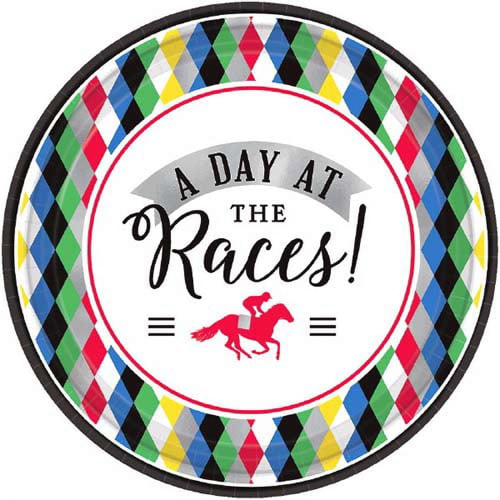 Kentucky Derby 'Derby Day' Small Paper Plates (8ct)