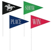 Kentucky Derby Felt Pennants (4ct)