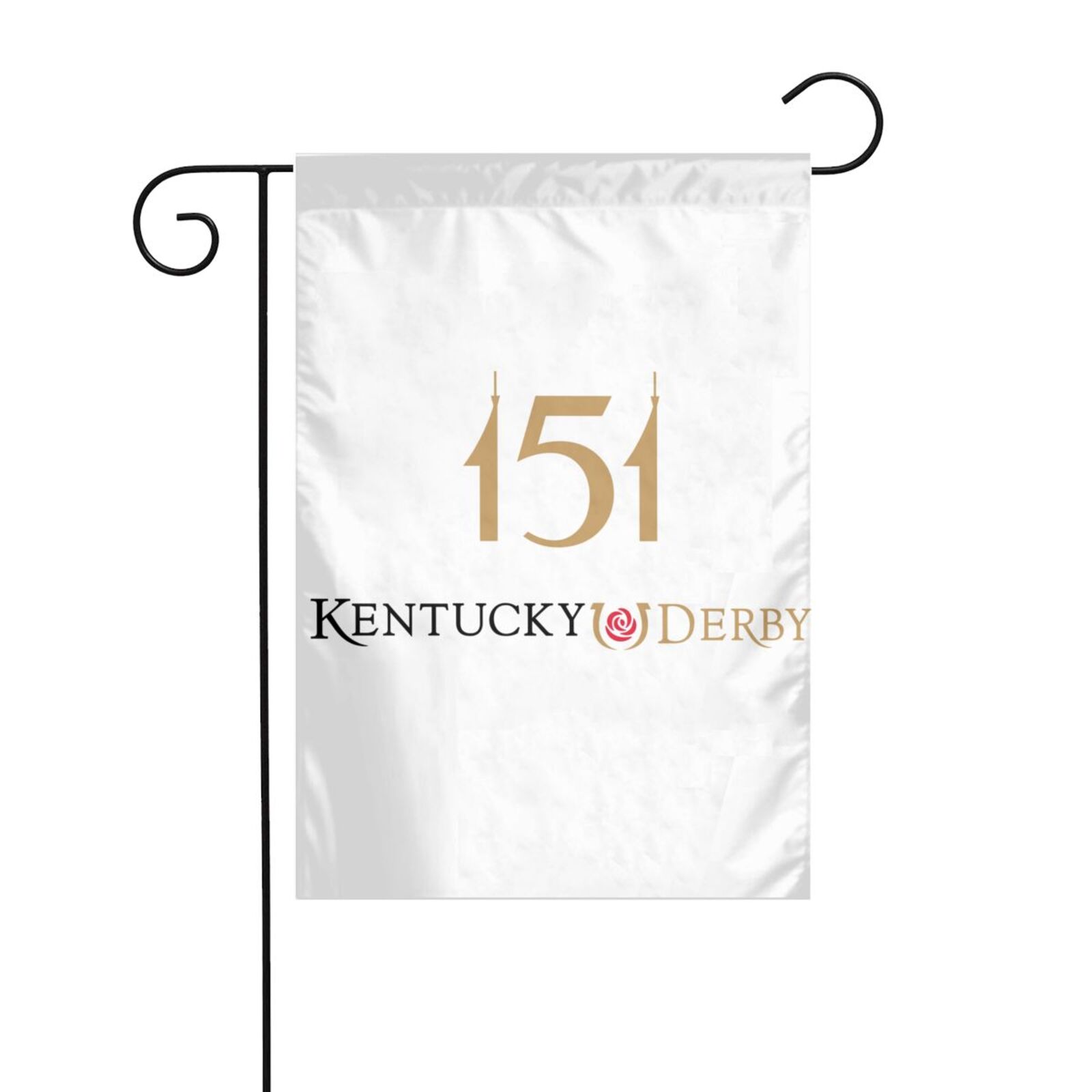2But Kentucky Derby Flagge – 3x5 Fuß (91x152 Cm), 100 % Polyester, Mit Messingösen