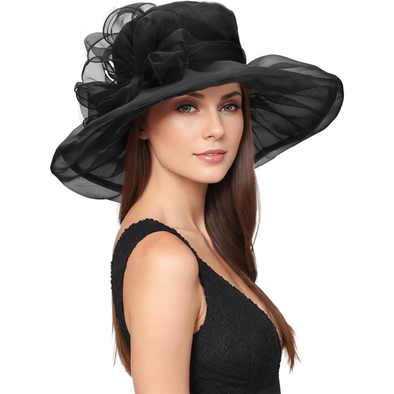 Kentucky Derby Hat for Women Church Hat for Women Organza  display picture 3