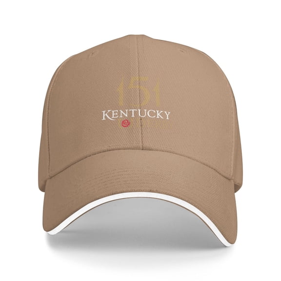 Kentucky Derby Hats for Women Men Adjustable Baseball Cap Kentucky Derby Dad Cap Snapback Trucker Sun Hats