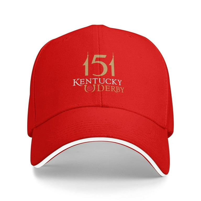 Kentucky Derby Hats for Women Men Adjustable Baseball Cap Kentucky