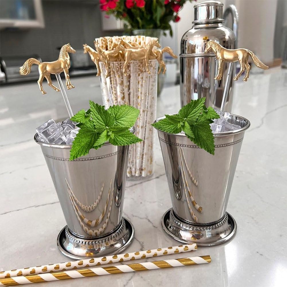 Kentucky Derby Horse Drink Stirrers Set of 6, Horse Drink Stirrers