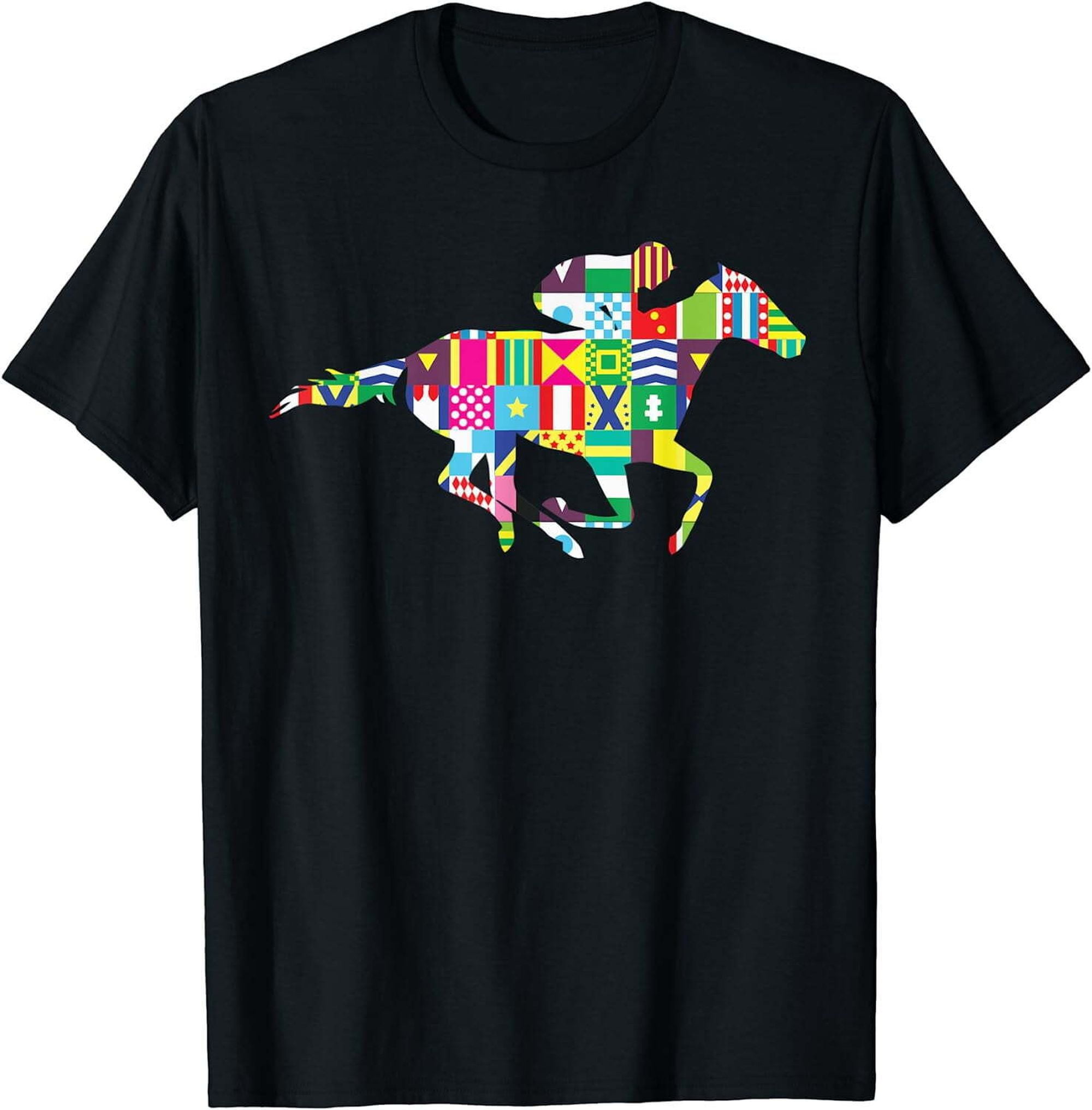 Kentucky Derby Inspired Horse Racing Silks Tee - Walmart.com