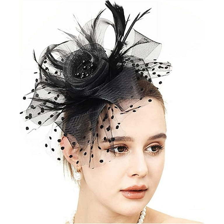 Kentucky Derby Fascinators Hat for Women Tea Party Wedding