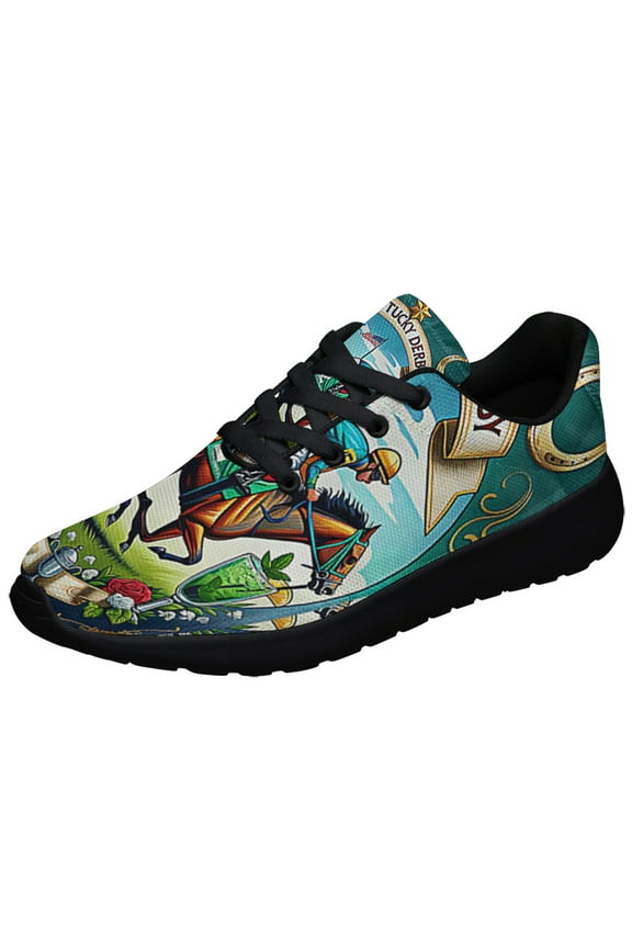 Kentucky Derby Shoes Sneakers Black Size 10.5