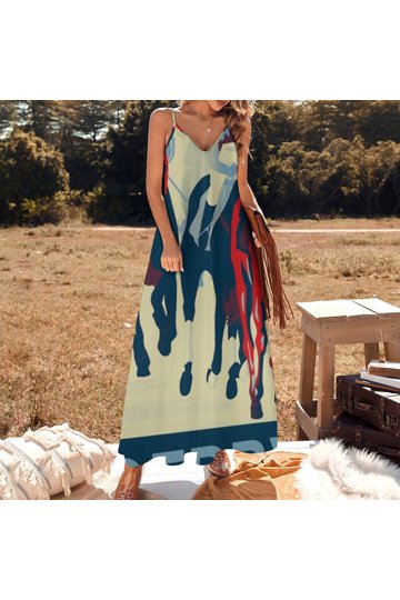 slim fit dress slacks Kentucky Derby Dress Race Outfit in Blue by Portia and Scarlett PS2432 main image 1