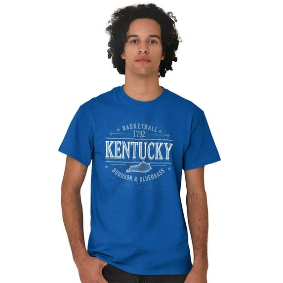 Kentucky Favorites Bourbon Bluegrass Men's Graphic T Shirt Tees Brisco Brands S