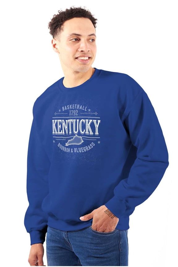 Kentucky Favorites Bourbon Bluegrass Sweatshirt for Men or Women Brisco Brands L