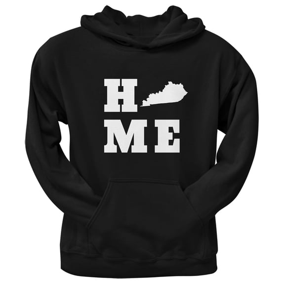 Kentucky Home Black Adult Hoodie - Large