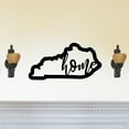 thumbnail image 1 of Kentucky Home State Silhouette Solid Steel Home Decor Decorative Accent Metal Art Wall Sign, 1 of 3