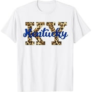 Kentucky KY Leopard State of Kentucky Home Sweet Home T-Shirt