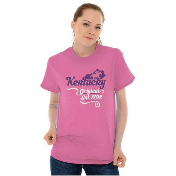 Kentucky KY Racehorse Shape Filagree Women's Plus Size Graphic Tee Brisco Brands 3X