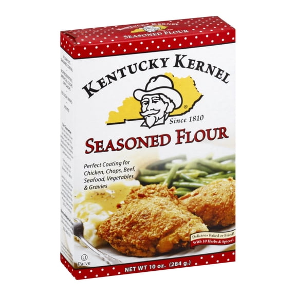 Kentucky Kernal - Kentucky Kernel Seasoned Flour for Baked Chicken - 10 OZ, Case of 12