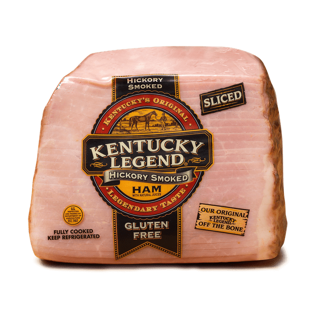Kentucky Legend Boneless Quarter Sliced Hickory Smoked Ham, GlutenFree