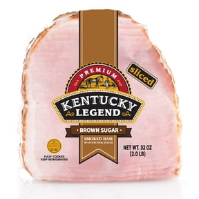 Kentucky Legend Brown Sugar Quarter Boneless Ham, Spiral Sliced, Fully Cooked, 2 Pounds, 14g of Protein per Serving