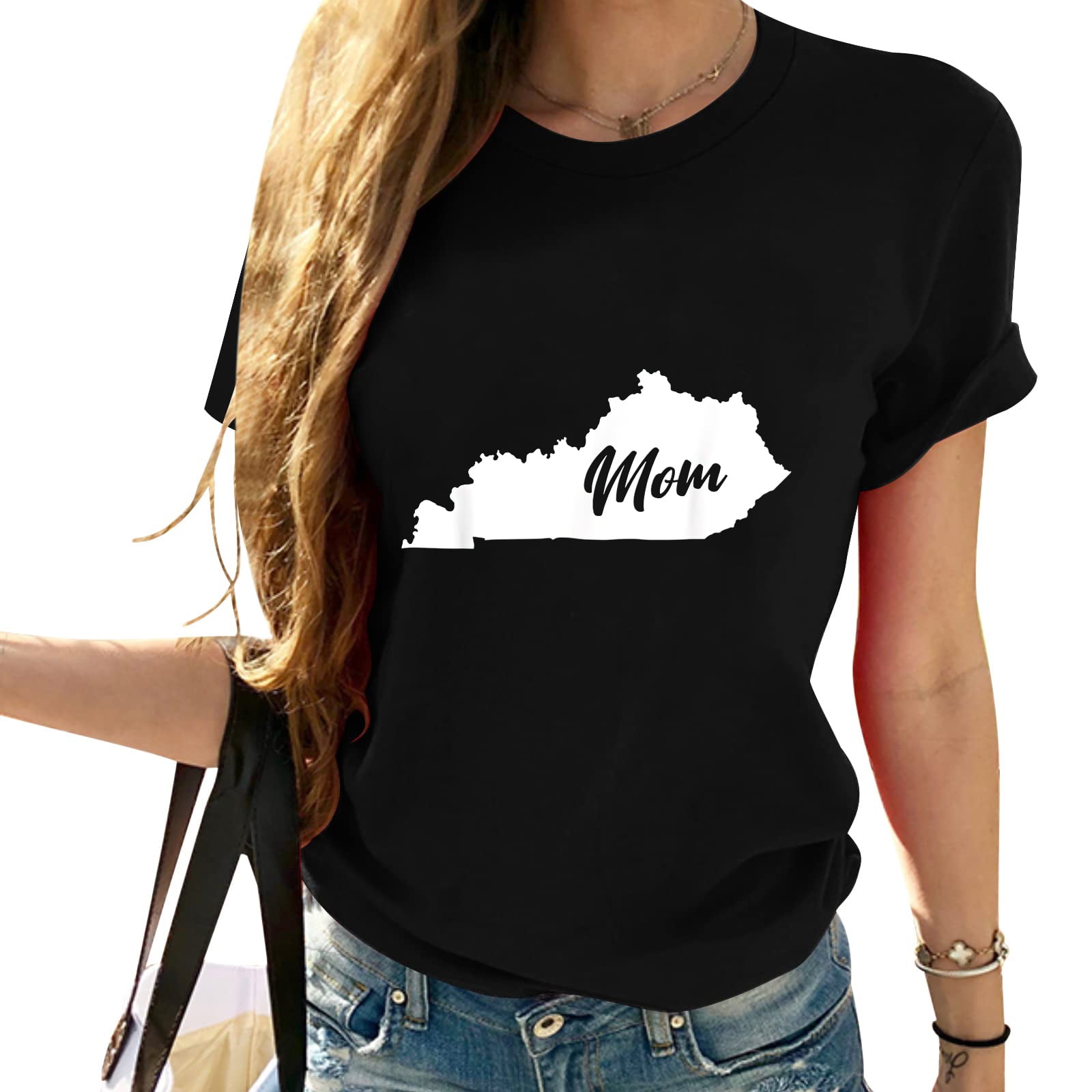 Kentucky Mom State Map For Proud Mother'S TShirt