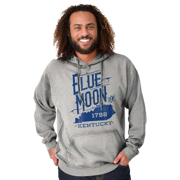 Kentucky Moon Retro State Shape Hoodie Sweatshirt Women Men Brisco Brands S