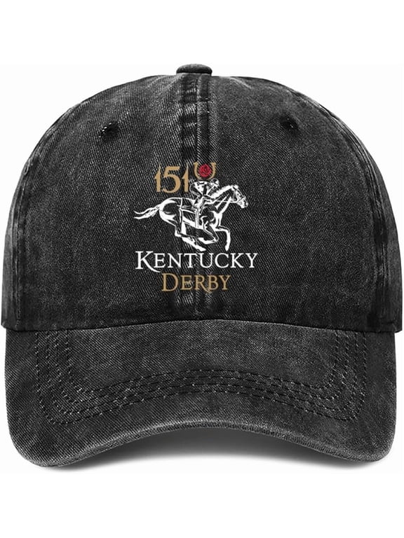 Derby Adjustable Dad Hat Vintage Washed Baseball Cap Novelt Graphic Classic Hats Funny Trucker Hats Unisex