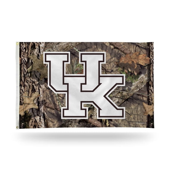 Kentucky NCAA Wildcats 3x5 Indoor Outdoor Camo Banner Flag with grommets for hanging