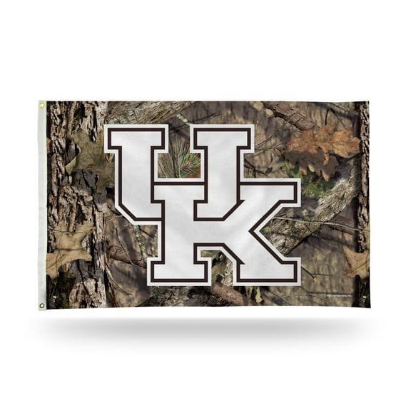 Kentucky NCAA Wildcats 3x5 Indoor Outdoor Camo Banner Flag with grommets for hanging