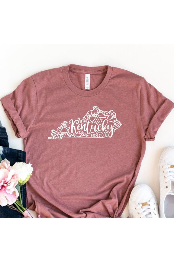 Kentucky Shirt, Kentucky State Shirt, Kentucky State Map T-Shirt, Kentucky Home, Cute Kentucky T-Shirt, Kentucky Travel Tees, Kentucky Lover Unisex S-5XL Hot Trending Shirt, Vintage Birthday Gift
