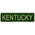 thumbnail image 1 of Kentucky Sign, America State Name Vintage Metal Tin Sign, Wall Decor for Office/Home/Classroom 4x16 Inches, 1 of 7