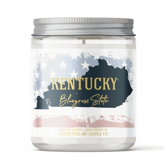 Kentucky State Candle - Missing Home and Nostalgia Candle - 9/16oz 100% All-Natural Handmade Soy Wax Candle