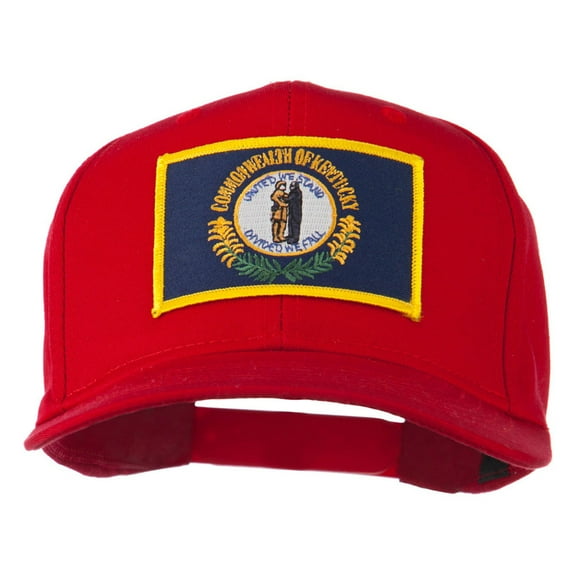 Kentucky State High Profile Patch Cap - Red OSFM