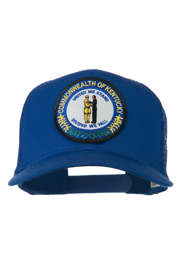 Kentucky State Patched Mesh Cap - Royal OSFM
