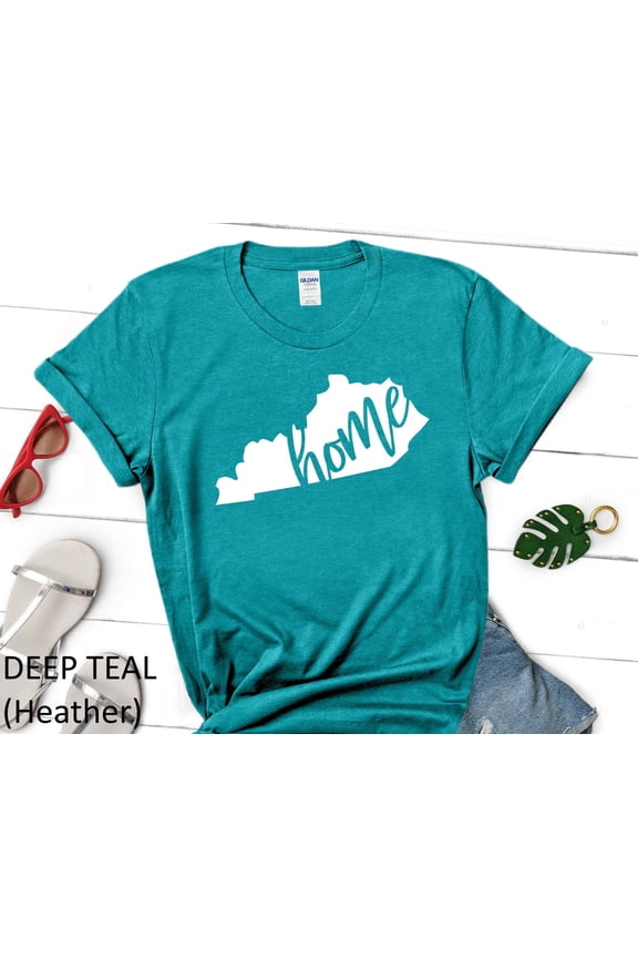 Kentucky State Shirts, Kentucky State Map Shirt, Kentucky Travel Gifts, Kentucky Apparel, Kentucky Clothing, Kentucky Home Sweatshirt SWEATSHIRT All Size S-5XL