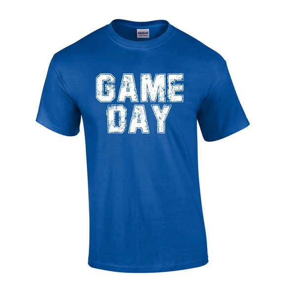 Kentucky Tshirt Football Team Color Blue and White Kentucky Game Day Shirt Wildcat Mens Short Sleeve T-shirt Graphic Tee-Royal Blue-xl